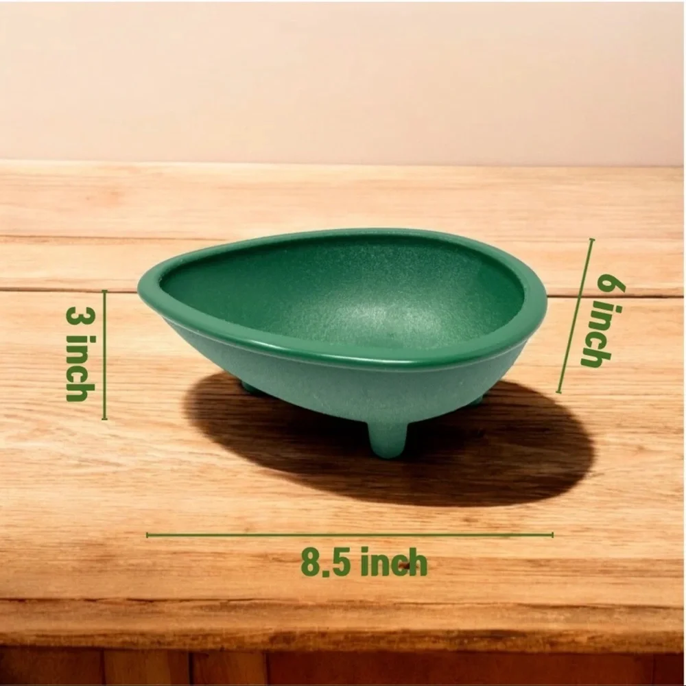 Home Essentials Dark Green Guacamole Server with Lid